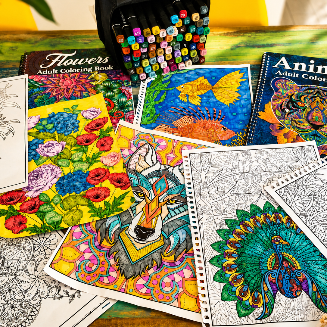 Atelier coloriage zen