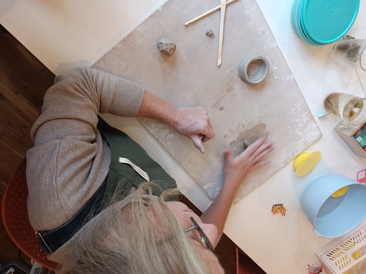 Atelier Céramique – Couronne de Noël