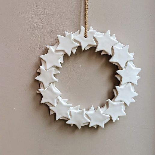 Atelier Céramique – Couronne de Noël