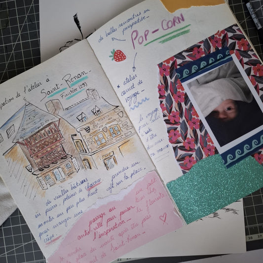 Atelier carnet de voyage