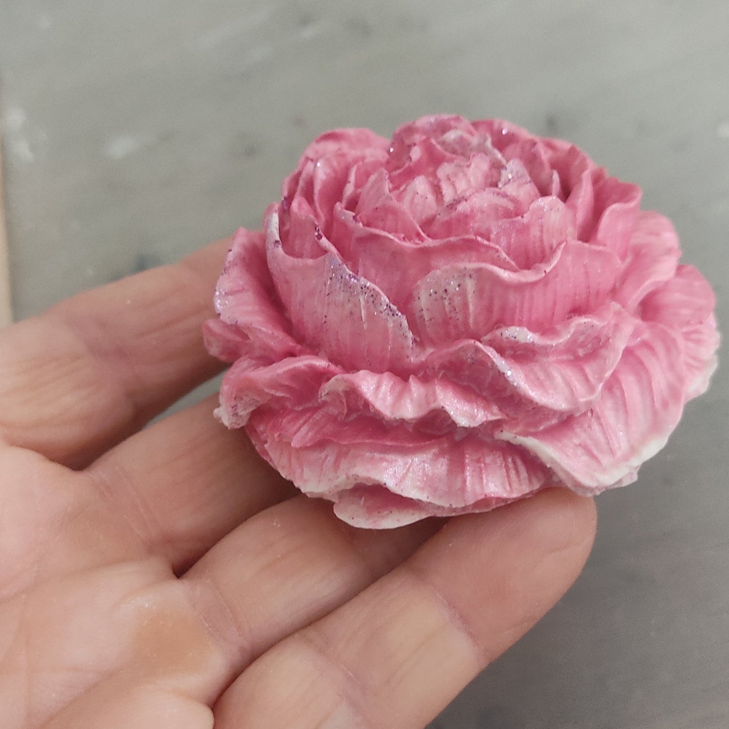 fleur Aqua résine 