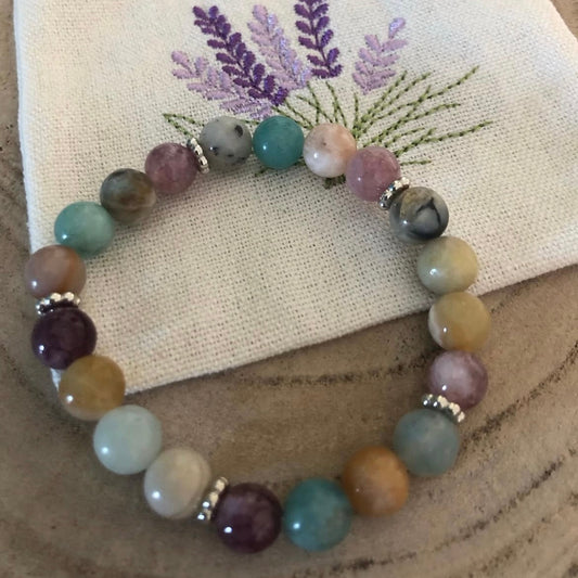 Atelier bracelet lithothérapie