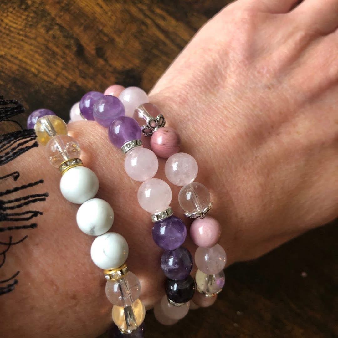Atelier bracelet lithothérapie