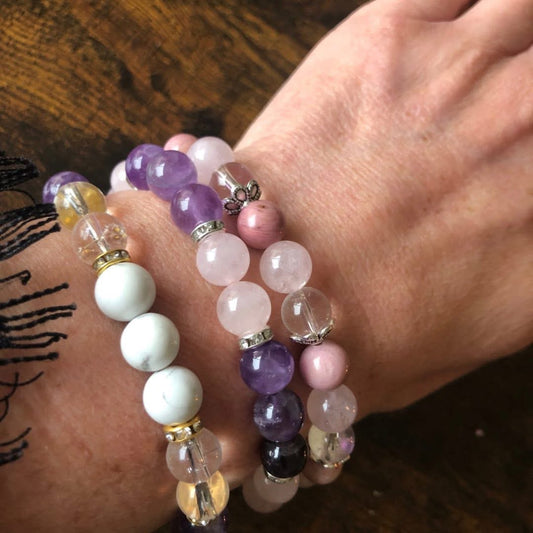 Atelier bracelet lithothérapie