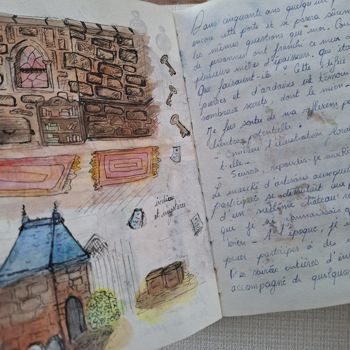 Atelier carnet de voyage