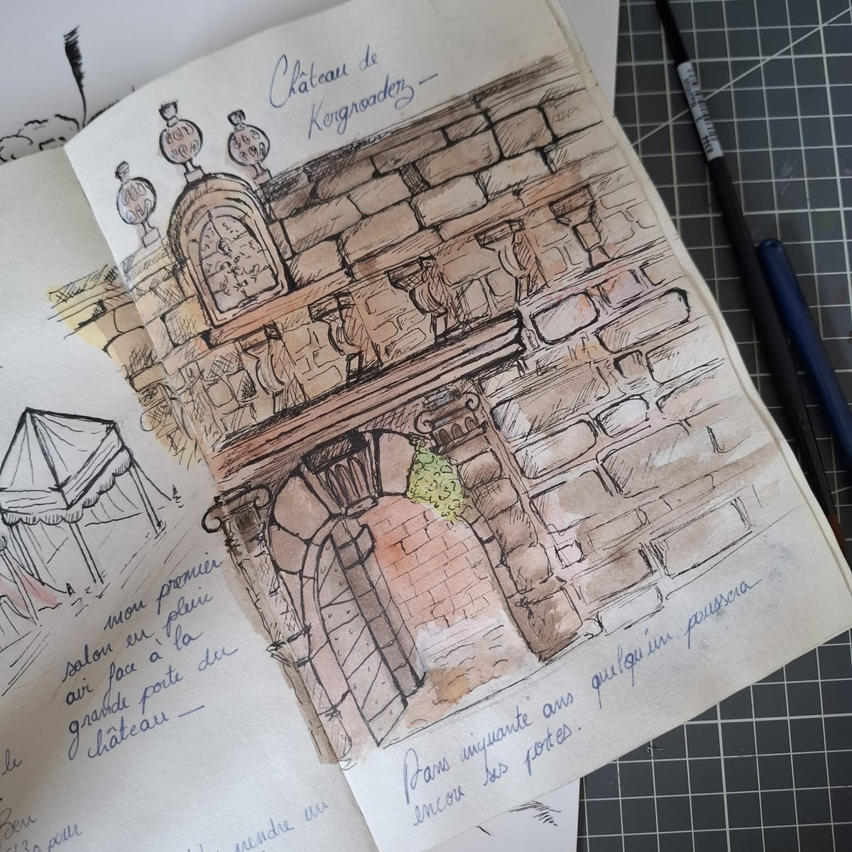 Atelier carnet de voyage