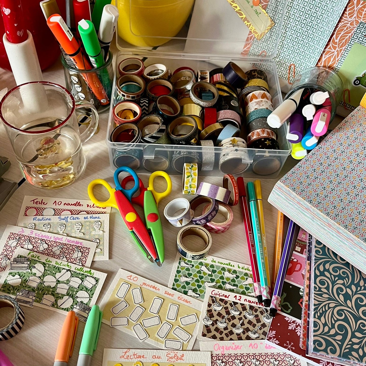 atelier scrapbooking saint Renan pop corn